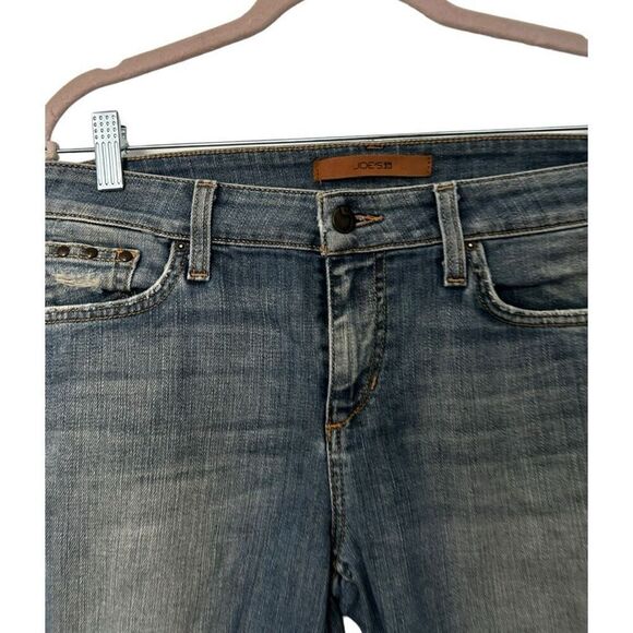 Joe's The Markie Crop Collector's Edition Women's Size 29 Distressed Light Wash - Picture 4 of 16
